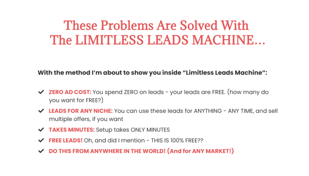 Limitless Leads Machine