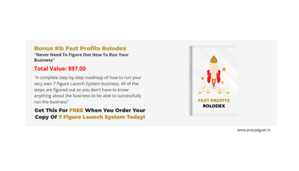 7 Figure Launch System