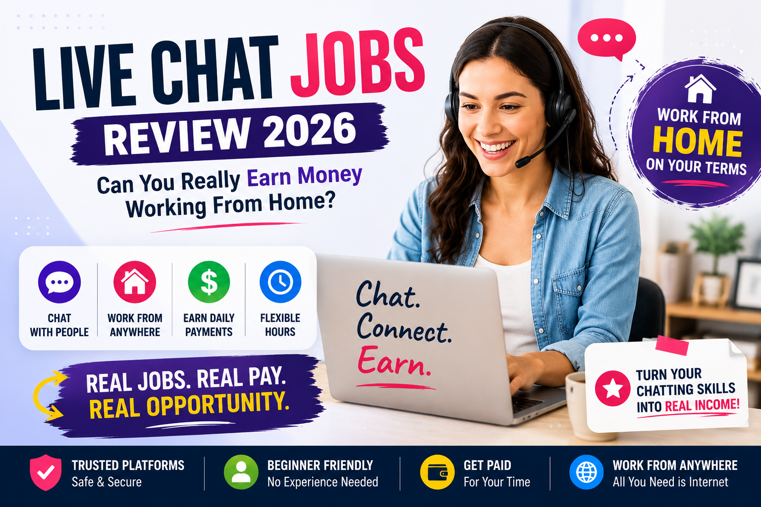 Live chat jobs review 2026