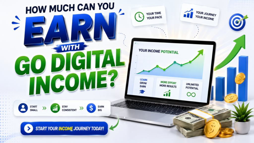 How much can you earn digitally?