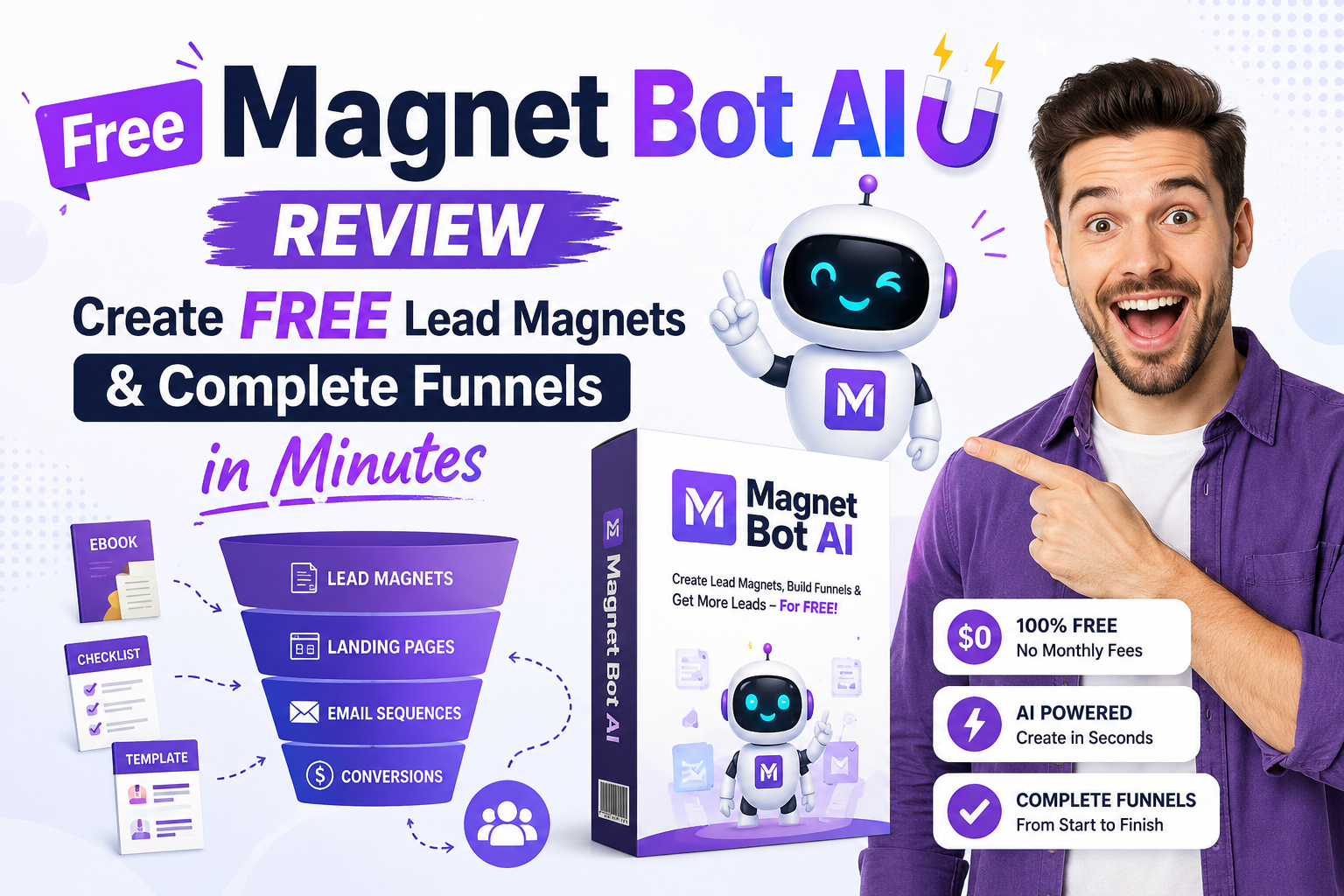 free magnet bot ai review